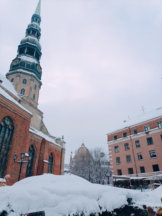 Old Town Retreat With Stunning Views 2 Bedroom Apartment Nearby The Church Of Saint Peter Riga Exterior foto